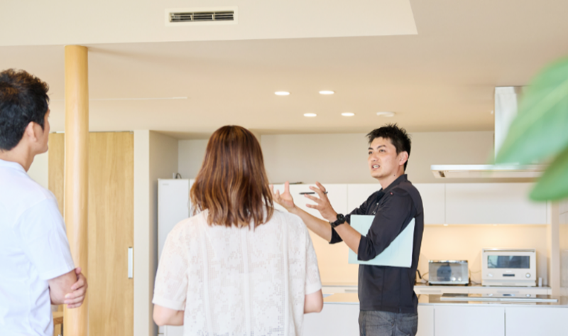 住宅のアフターメンテナンスでのご説明